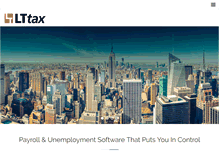 Tablet Screenshot of payrolltax.com
